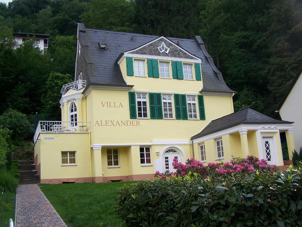 Pension Garni Villa Alexander Bad Ems Exteriör bild