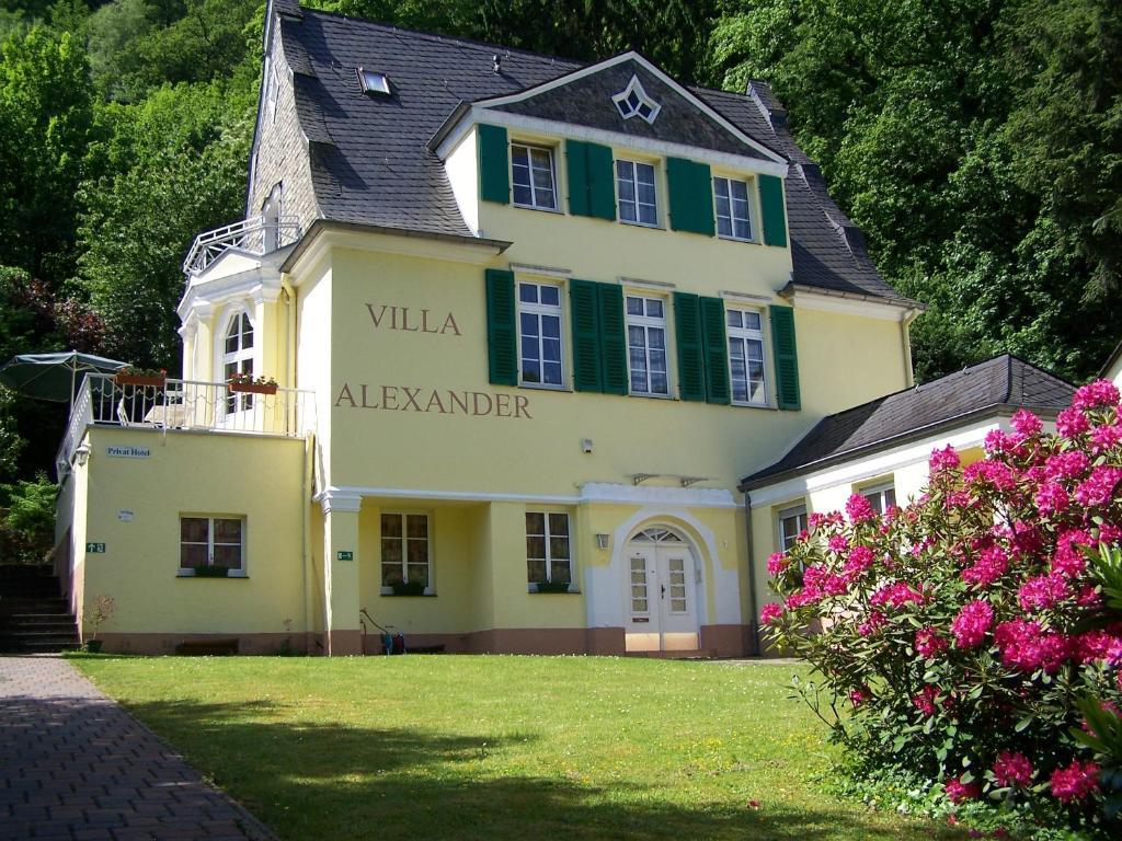 Pension Garni Villa Alexander Bad Ems Exteriör bild